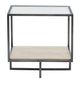 Bernhardt Harlow Metal Square End Table