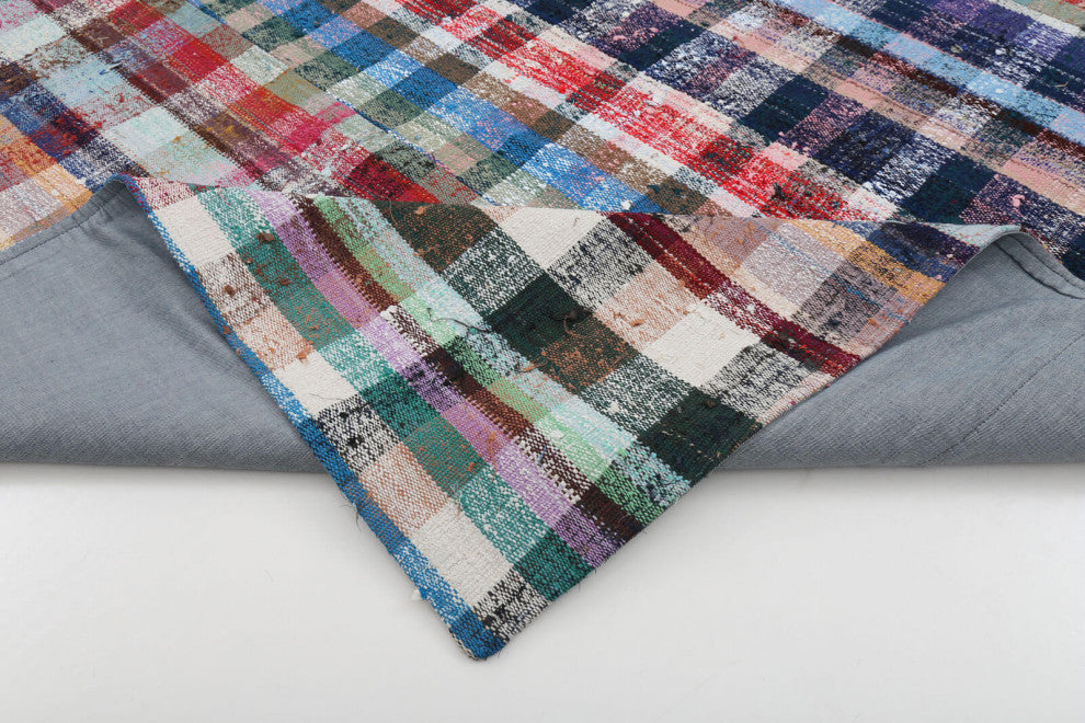 Rug N Carpet - Handmade Turkish 8' 5'' x 10' 0'' Vintage Patchwork Kilim Rug