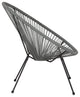 Valencia Oval Comfort Series Take Ten Grey Rattan Lounge Chair