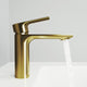 VIGO 6" H Davidson Single Handle Single Hole Faucet, Matte Brushed Gold, Without Extras