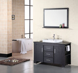 Washington 48" Single Sink Vanity Set, Espresso