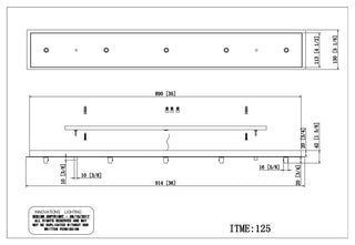 INNOVATIONS LIGHTING 125-OB 5 Light Multi Port Canopy