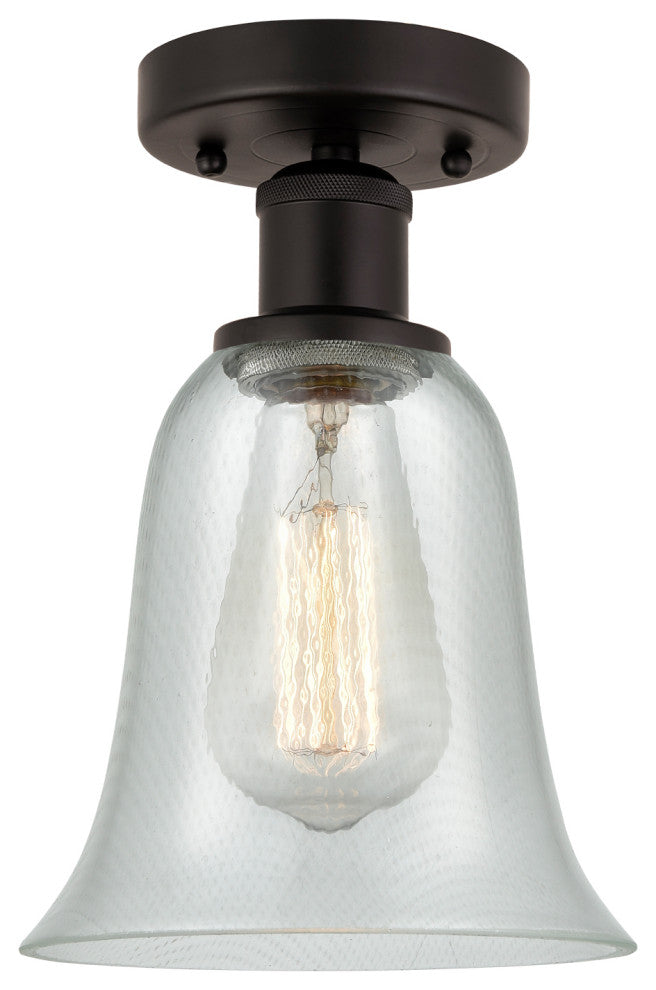 Innovations 616-1F-OB-G2812 Hanover 1 Light Semi-Flush Mount, Oil Rubbed Bronze