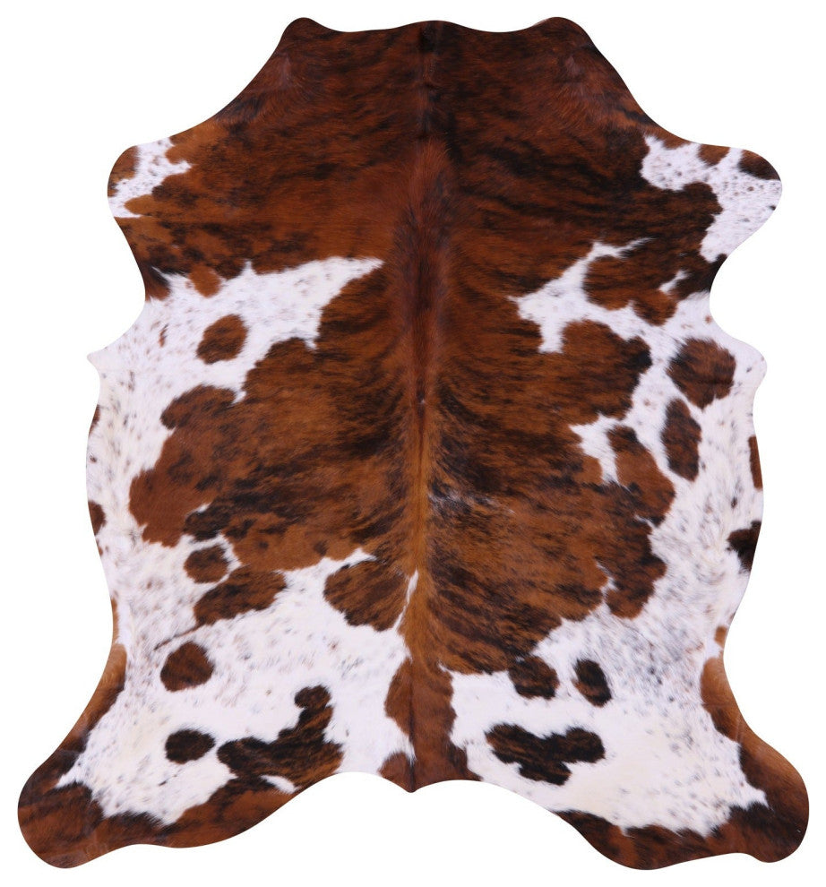Natural Cowhide Rug 6' 9" X 6' 4" C1938