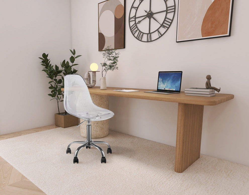 Clarion Office Chair, Chrome