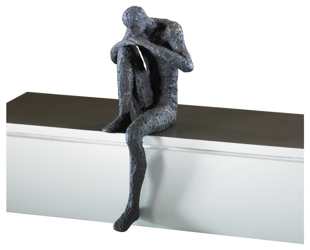 Thinking Man Shelf Decor by Cyan
