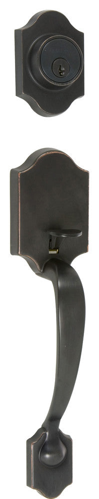 Callan Chatham, Edged Oil Rubbed Bronze, Dummy Handle Set