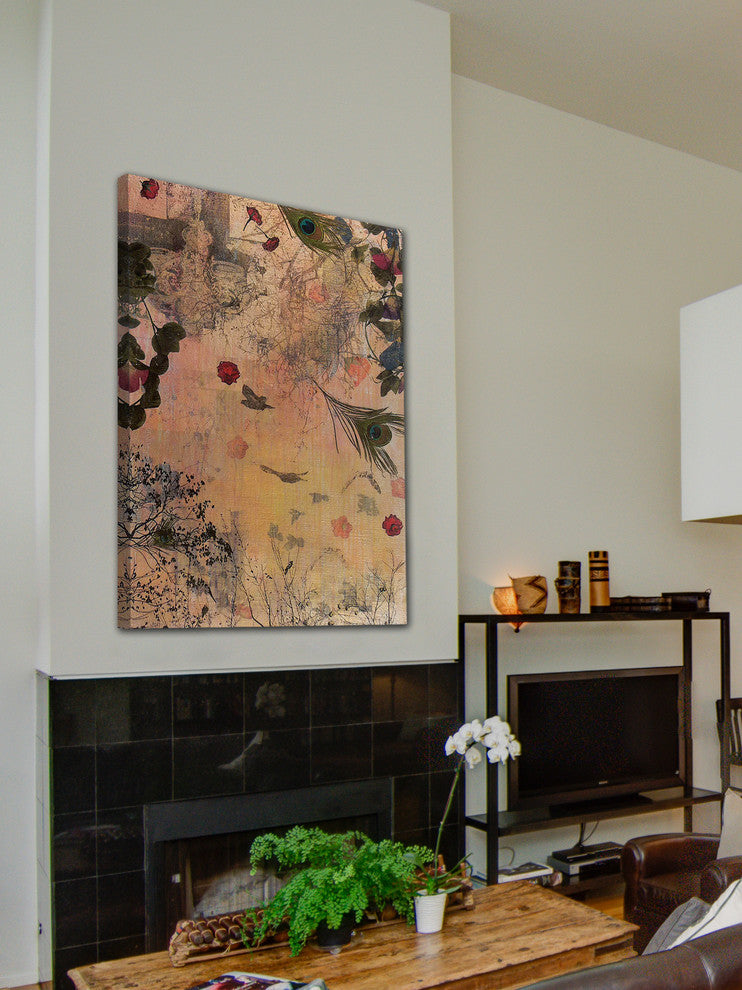 "Lichtman" Painting Print on Canvas by Tracy Silva Barbosa