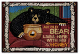 ALI Chris 'Honey Bear' Canvas Art, 24x16