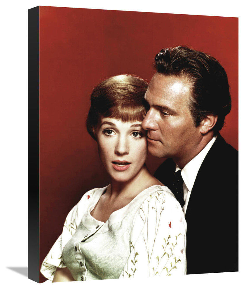 "Julie Andrews - The Sound of Music" Canvas Giclee, 17"x22"