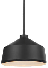 Uttermost Holgate 1-Light Black Pendant, 22179