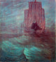 Mikalojus Ciurlionis Ship, 20"x25" Wall Decal