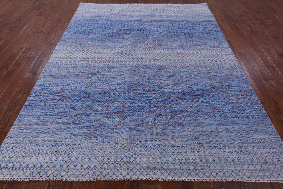 Hand-Knotted Savannah Grass Wool Rug 8' 0" X 10' 0" - Q13245