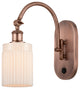 Innovations 518-1W-AC-G341-LED 1-Light Sconce, Antique Copper