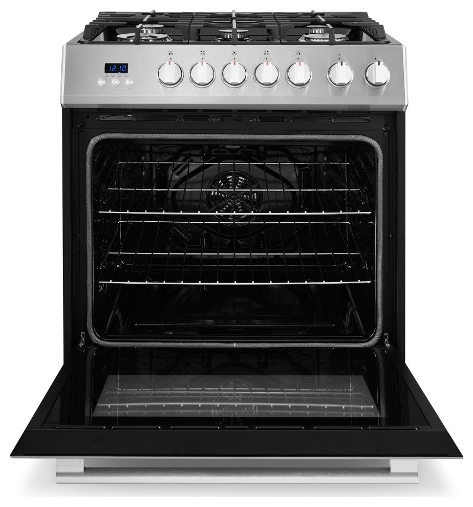 Cosmo COS-305AGC 30" 5.0 cu. ft. Single Oven Gas Range With 5 Burner Cooktop