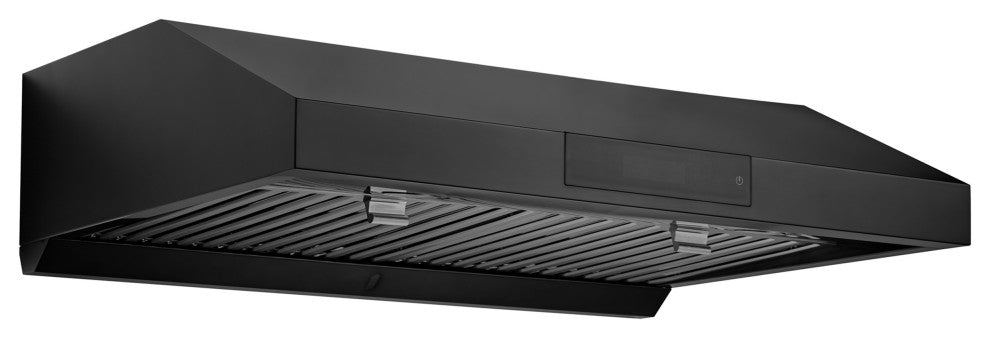 Hauslane | Chef Series PS18 Under Cabinet Kitchen Range Hoods, Black Stainless Steel, 30"