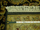 Hand-Knotted Black Agra Design Oriental Rug, 6x6'' Square