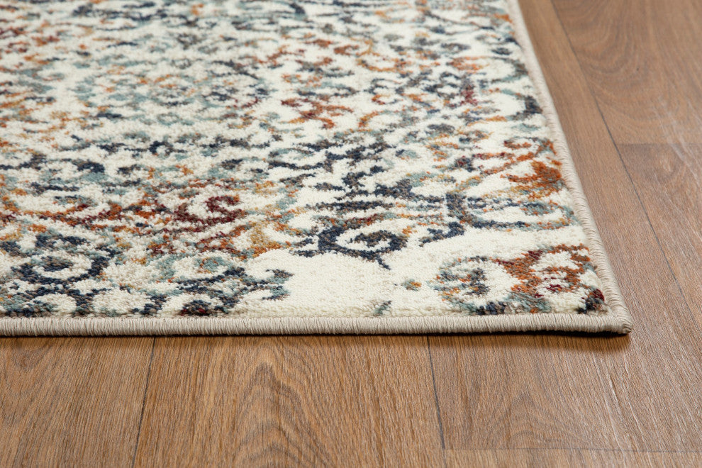 KAS Heritage 9371 Ivory Timeless Area Rug, 7'7" x10'10"