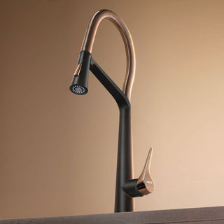 HIGOLD BN2.0 High Arc Spring Kitchen Faucet with Magnetic Technology