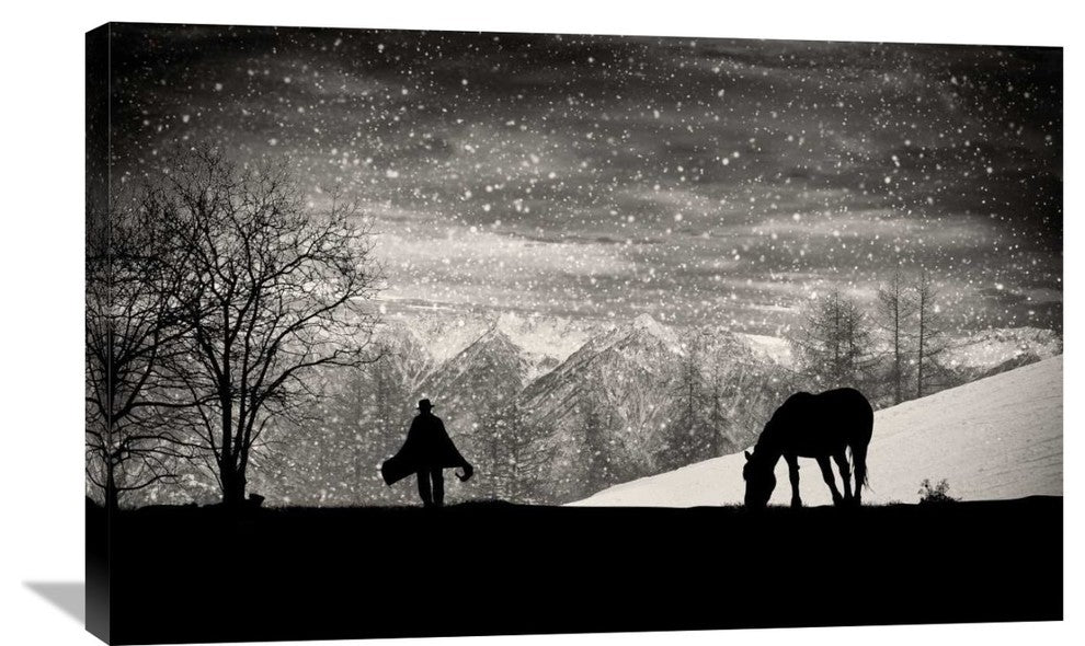 "ItS Time To Go" Stretched Canvas Giclee by Vito Guarino, 36x23"