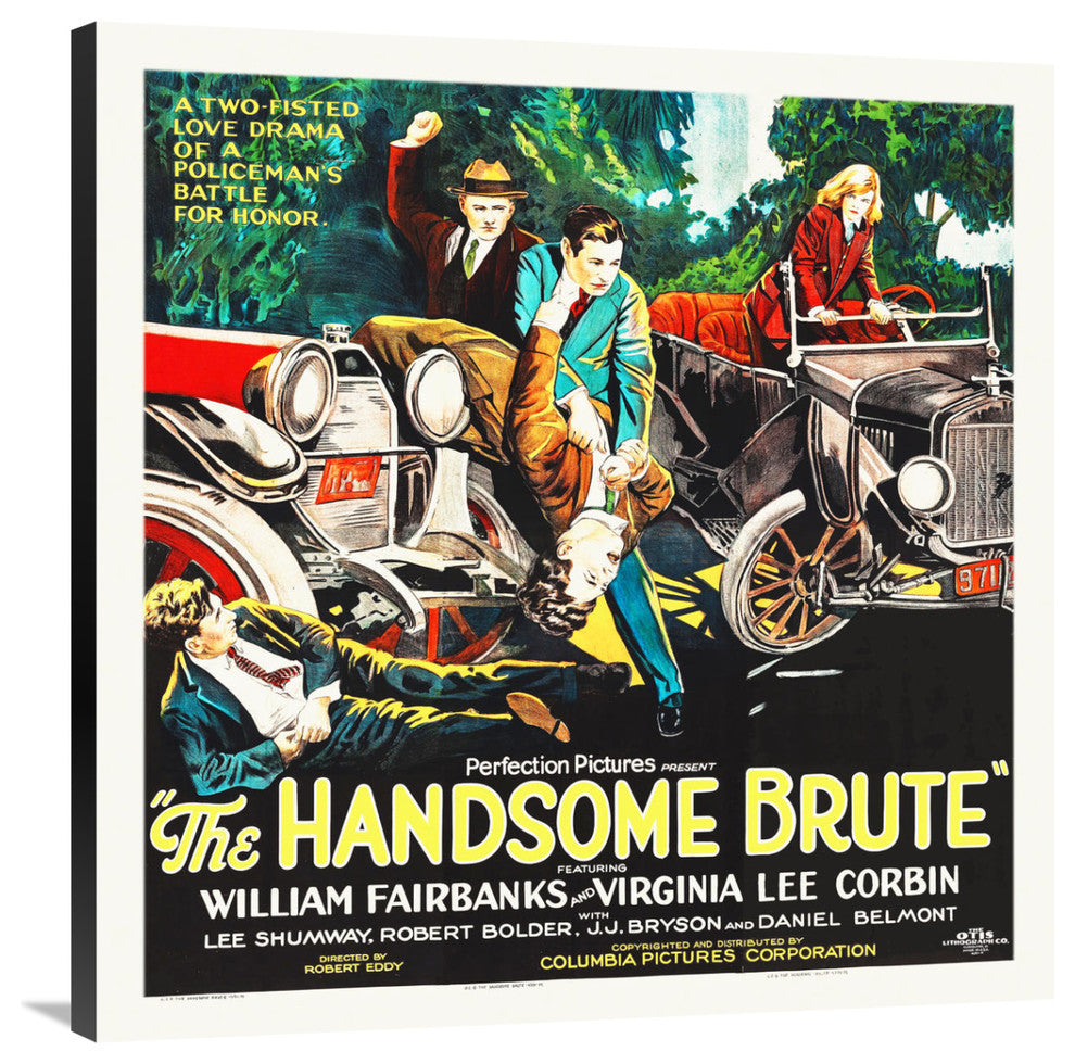 "The Hamdsome Brute, 1925" Canvas by Hollywood Photo Archive, 35x36"
