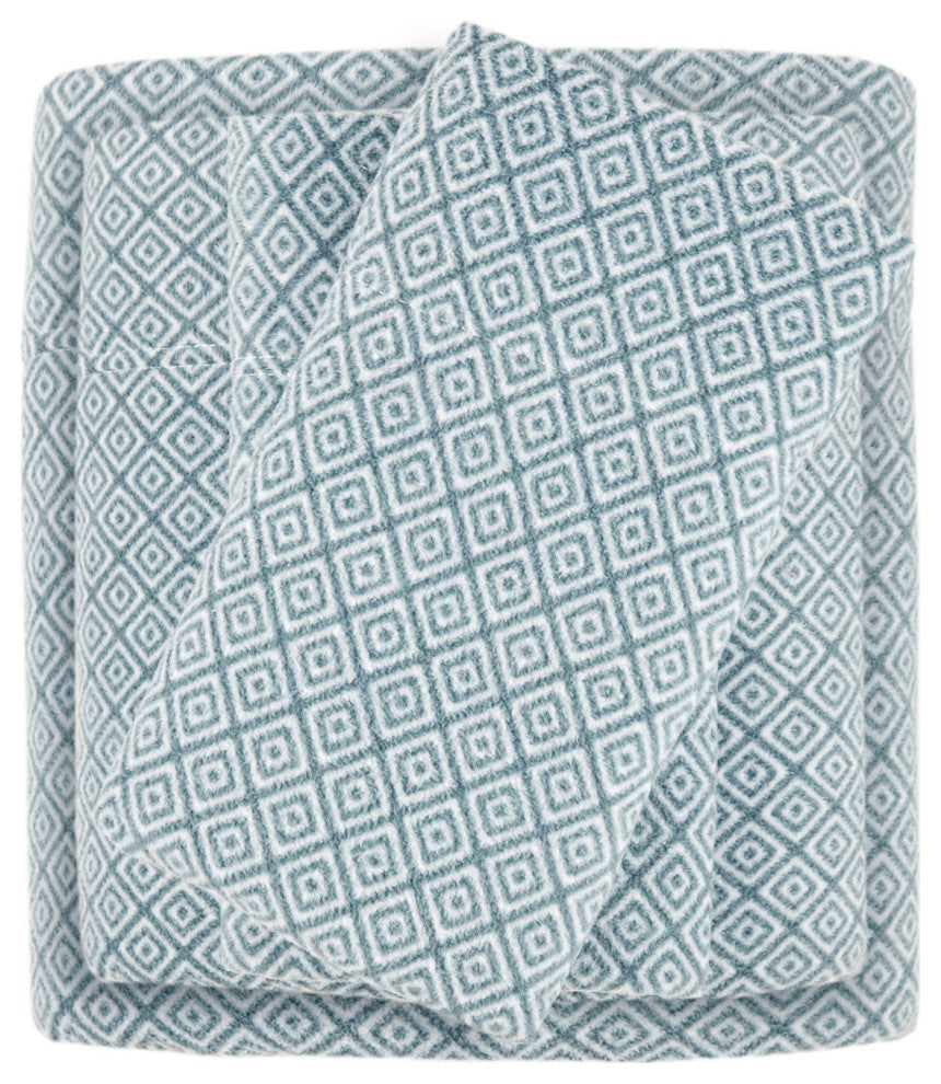 True North by Sleep Philosophy Knitted Micro Fleece Printed Sheet Set, King