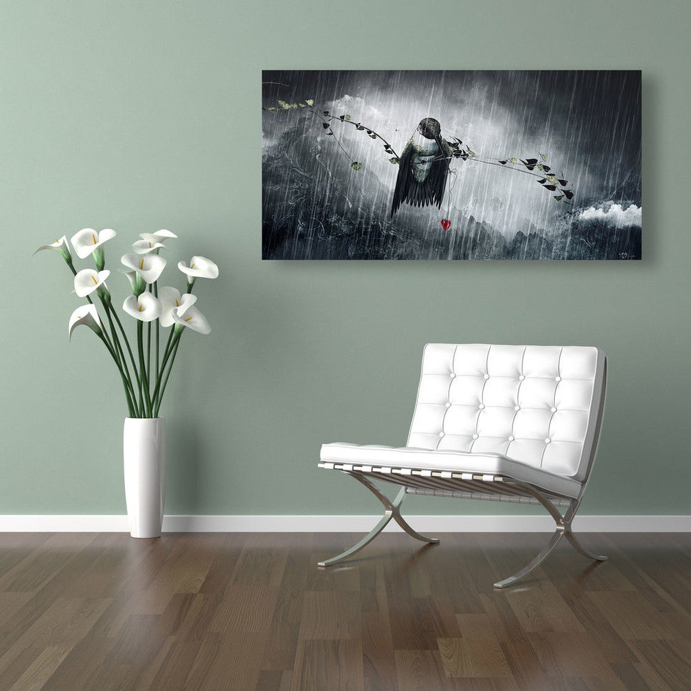 Epic Graffiti "Reach" by Cameron Gray, Giclee Canvas Wall Art, 30"x60"