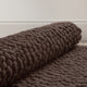 Gorbea GR1 Chocolate 6' x 6' Square Rug