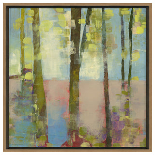 Forest Meadow 3 Fine Art Print, Gold, 24"x24"