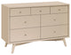 Palma 7-Drawer Assembled Double Dresser, Taupe