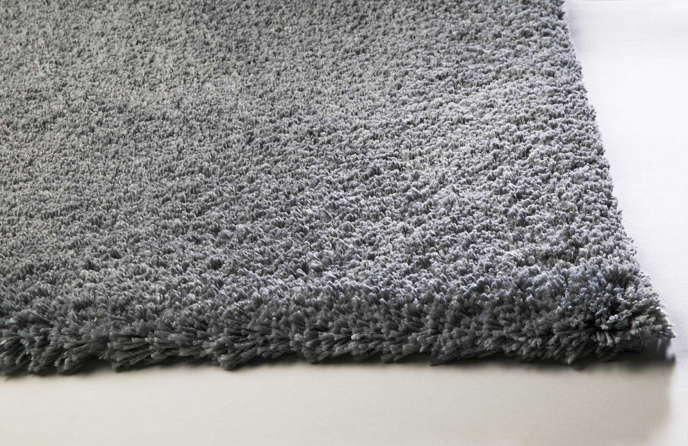 HomeRoots 5' x 7' Grey Plain Indoor Area Rug