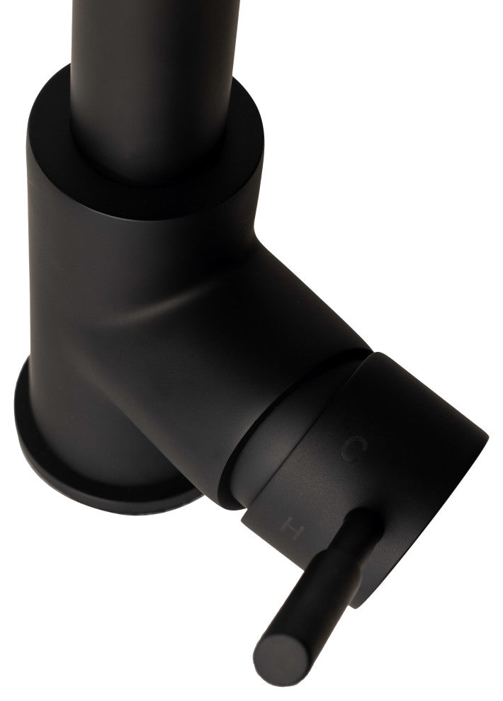 ZLINE Gemini Kitchen Faucet in Matte Black (GEM-KF-MB)