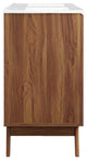 Soma 48" Double Sink Bathroom Vanity - Walnut White