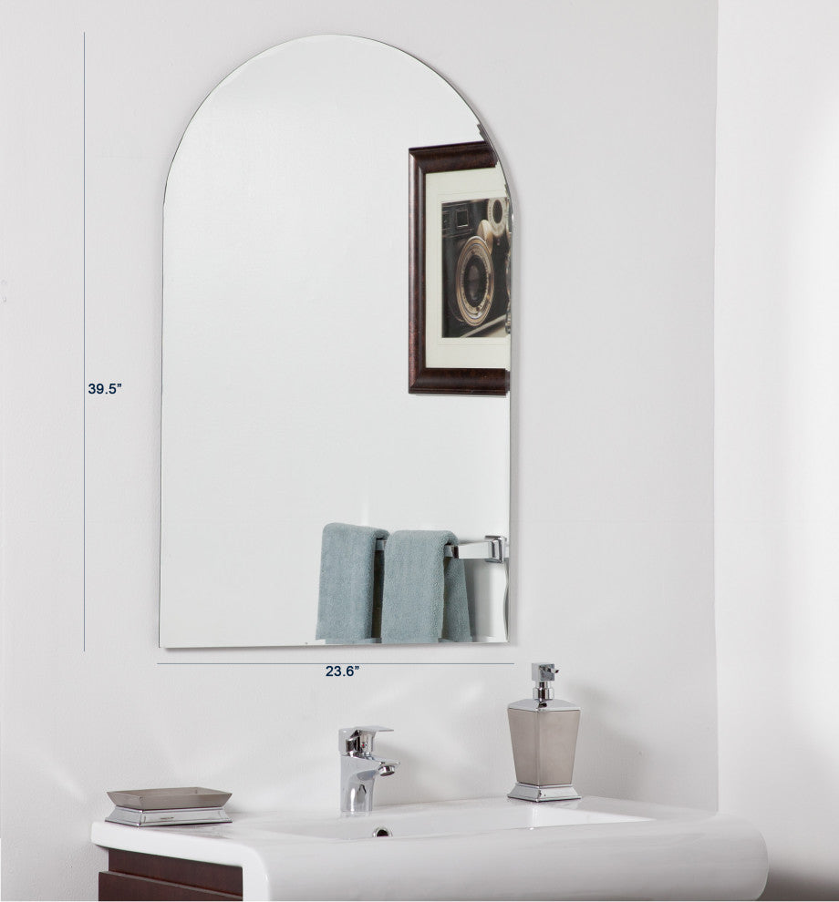 Rita Modern Bathroom Mirror, 23.6" X 39.5"