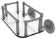 Prestige Regal Wall Mounted Glass Guest Towel Tray, Matte Gray