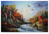 "Welcome Home" by D. Rusty Rust, Canvas Art