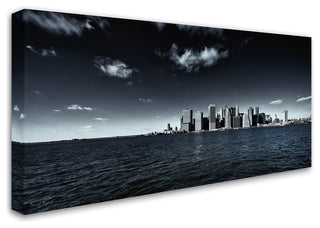 'NYC Financial District and Downtown' Canvas Art by David Ayash