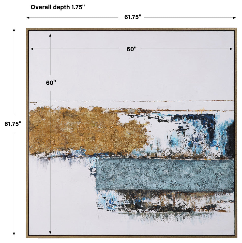 Uttermost 32280 Stacked Against Hand Painted Canvas