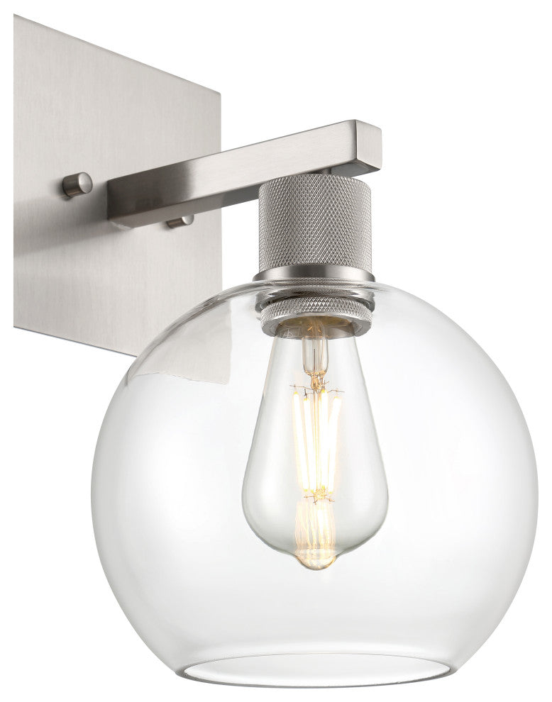 Access Lighting 63145LEDDLP/CLR Port Nine 13" Tall LED Wall - Brushed Steel