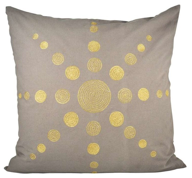 Pomeroy Andor 24X24 Pillow, Chateau Gray