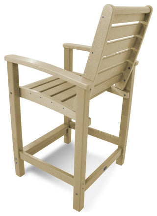 Polywood Signature Counter Chair, Sand