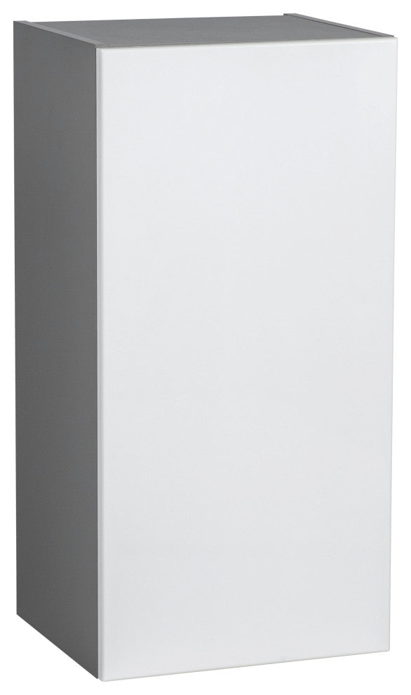 24 x 30 Wall Cabinet-Single Door-with White Gloss door