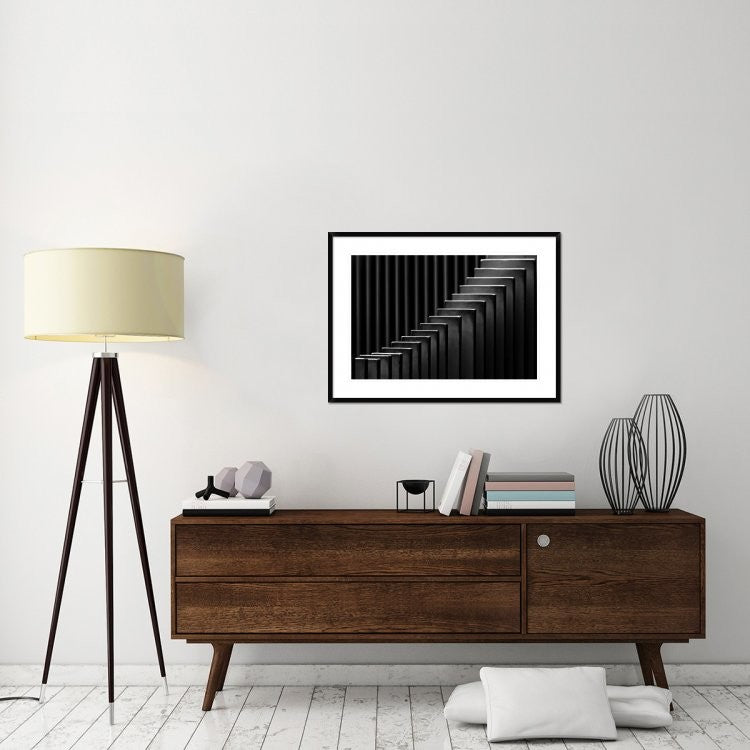 "Upward" Framed Digital Print by Hans-Wolfgang Hawerkamp, 38"x28"