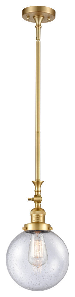 Beacon Mini Pendant, Satin Gold, Seedy