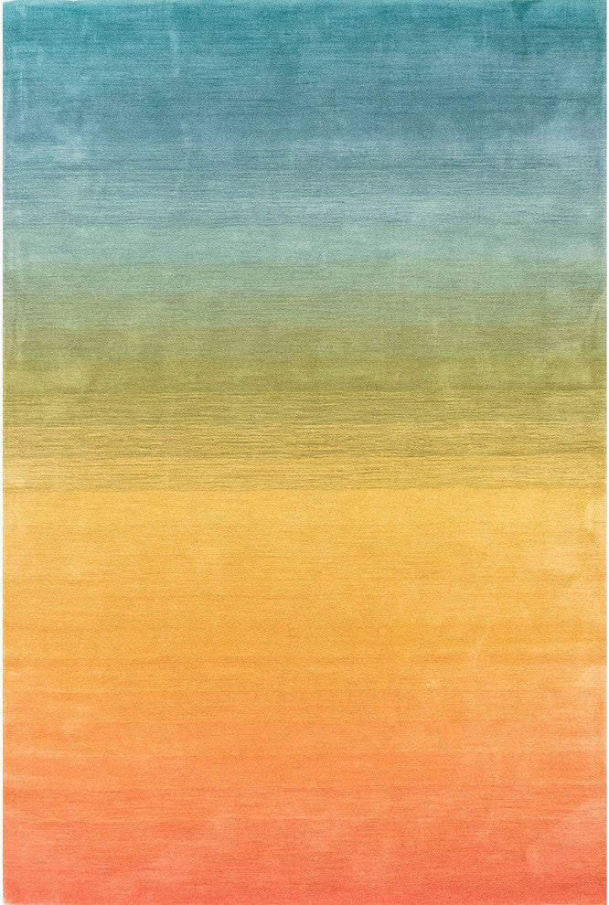 Arca Ombre Indoor Rug, Rainbow, 8'3"x11'6"