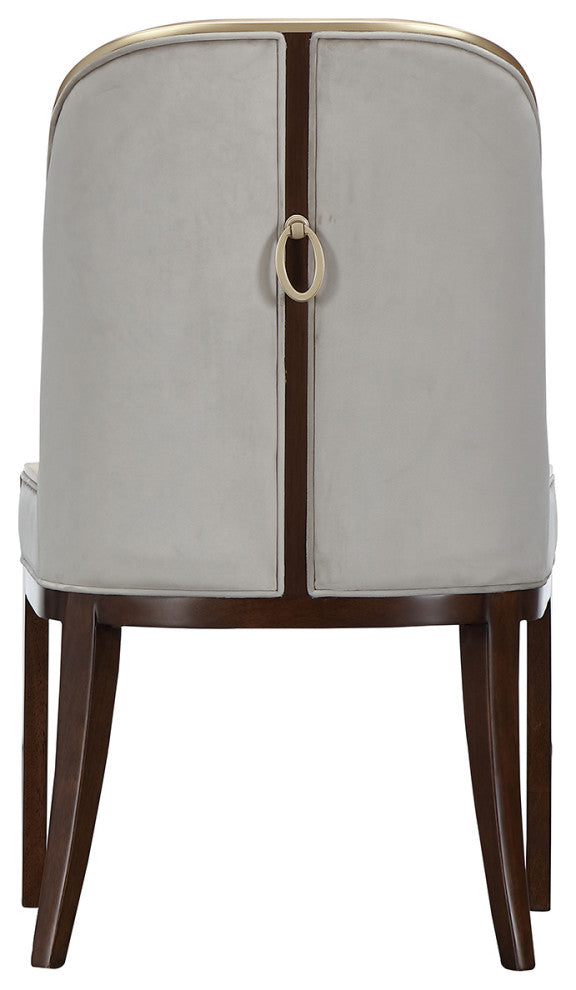 Houston Dining Side Chair, Set of 2, Walnut