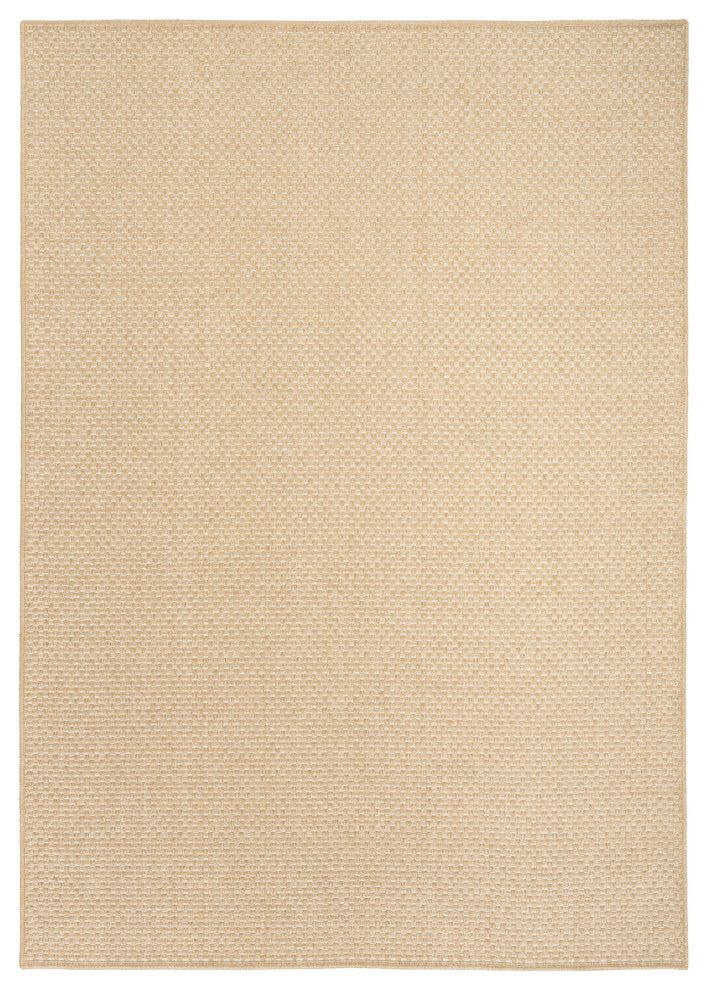 Nourison Tulum 5'3" x 7' Taupe Outdoor Rug