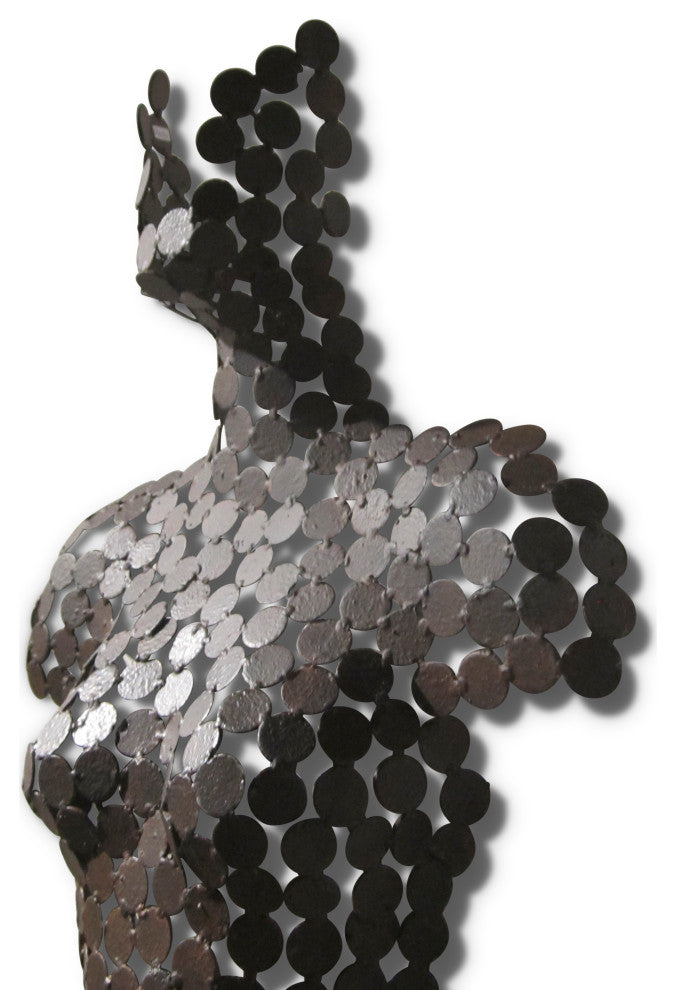 Female Torso, Faux Rust