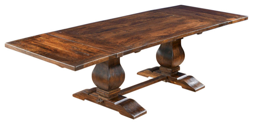 Bucholz 72" Extendable Solid Wood Dining Table