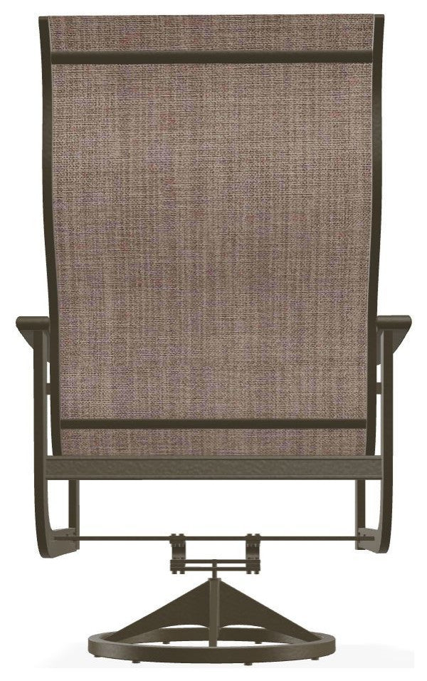 St. Catherine Sling Outdoor Supreme Swivel Rocker, Augustine Fennel/Beachwood